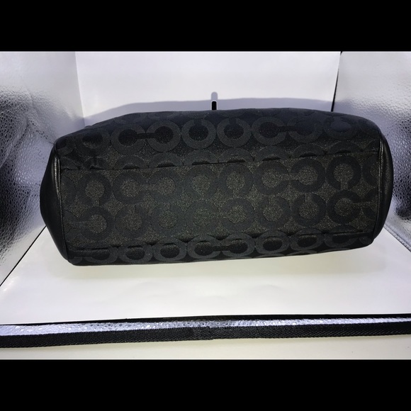 COACH Madison Op Art Satchel - Picture 4 of 11